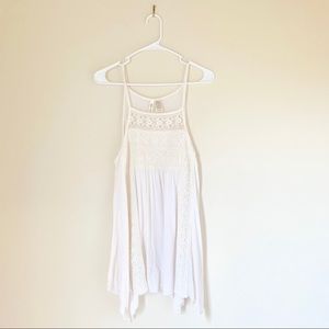 Lace Boho Flowy Tank